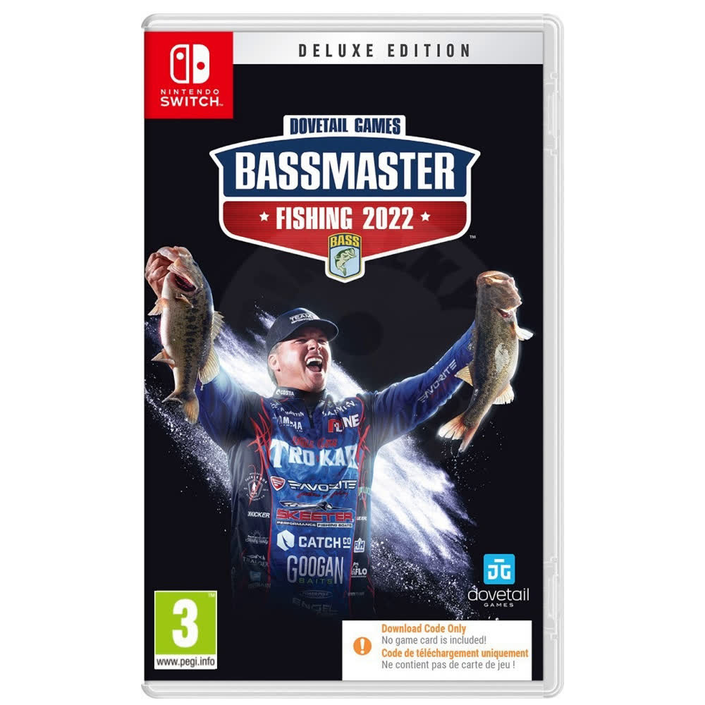 Bassmaster Fishing Deluxe 2022 (Code in box) [Nintendo Switch, русские субтитры]