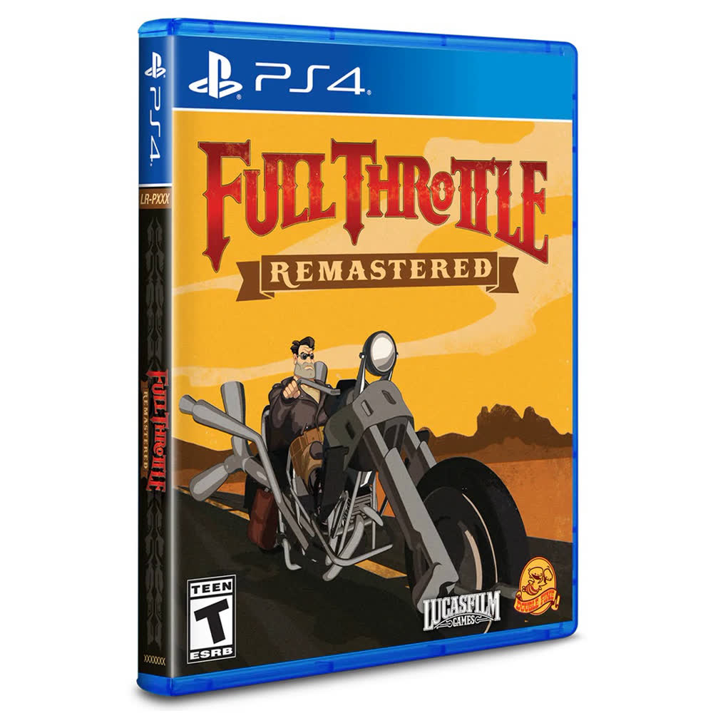 Full Throttle: Remastered [PS4, английская версия]