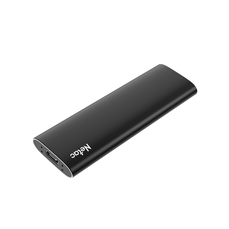 Внешний SSD  Netac   500 GB  Z USB-C чёрный, USB 3.2, Slim