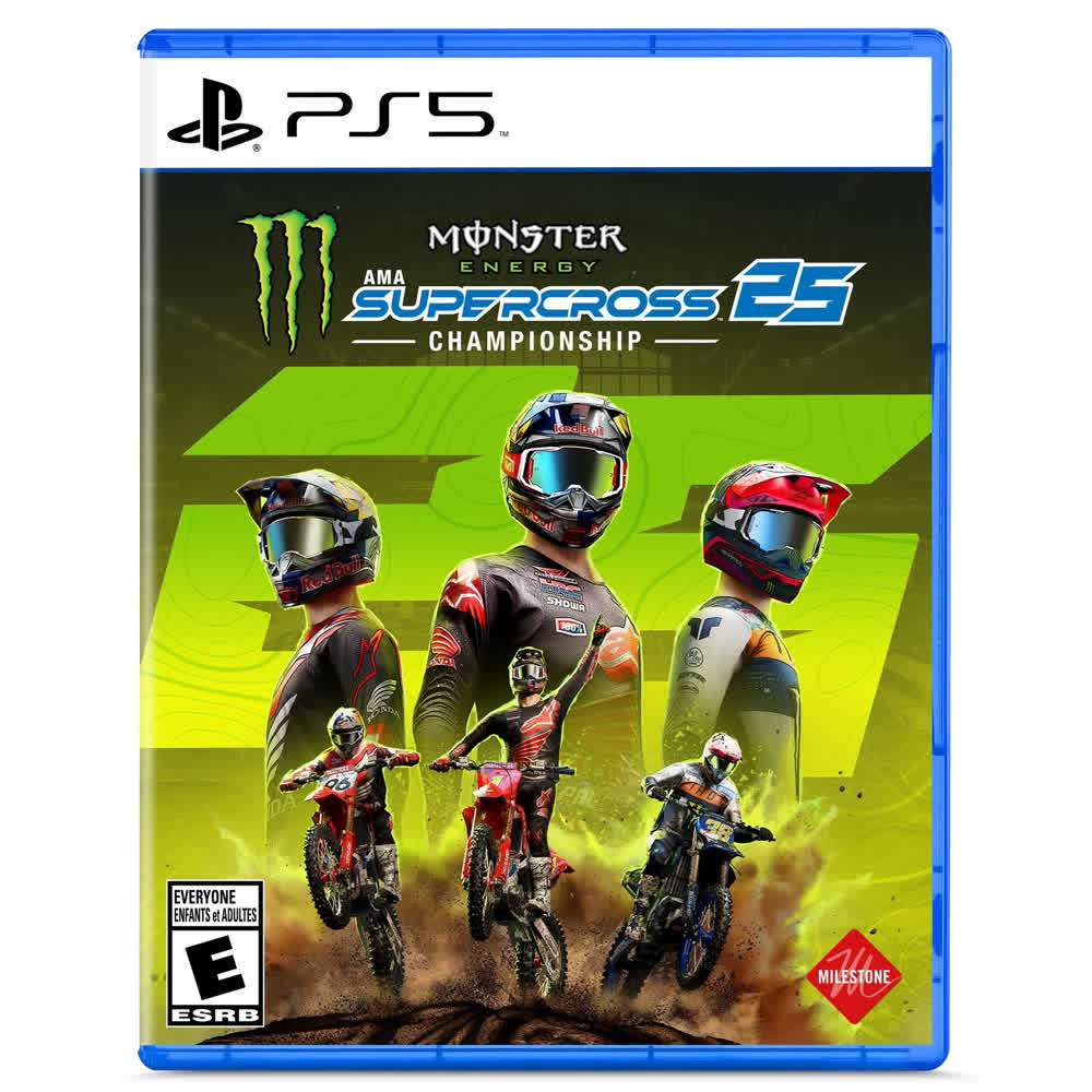 Monster Energy Supercross 25 - The Official Video Game [PS5, английская версия]