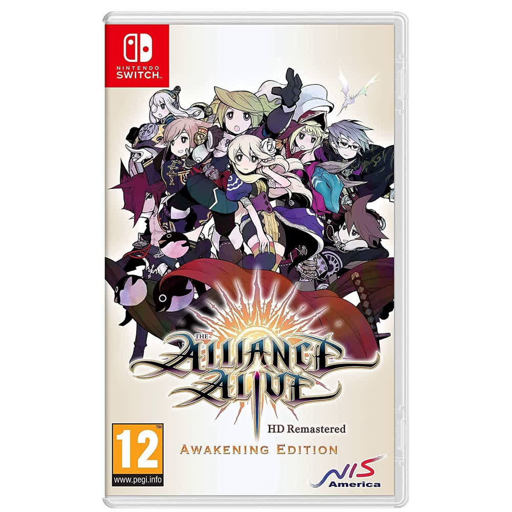 The Alliance Alive HD Remastered - Awakening Edition [Nintendo Switch, английская версия]