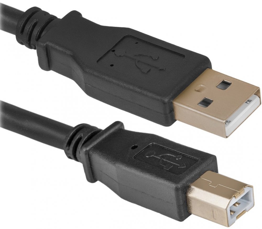 Кабель DEFENDER USB04-06PRO, USB 2.0, AM-BM, 1.8 м. (1/50/200)