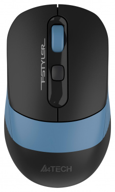 Беспроводная мышь A4TECH Fstyler FB10C (2000dpi) BT/Radio (4but), синий (1/40)