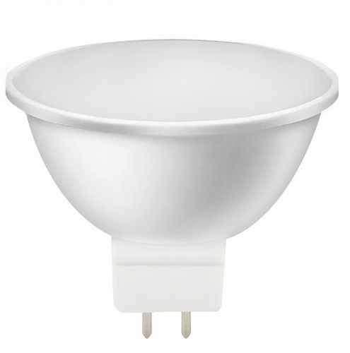 Лампа светодиодная SMARTBUY GU5.3 (MR16) 7Вт 12V 3000K (рефлекторная, теплый свет) (1/100)