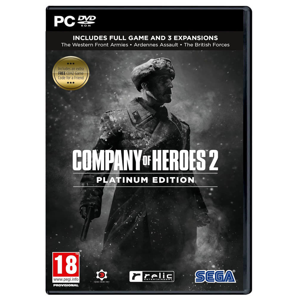 Company of Heroes 2 Platinum Edition (Inc. Extra Free COH2 Game Code) [PC, русская версия]