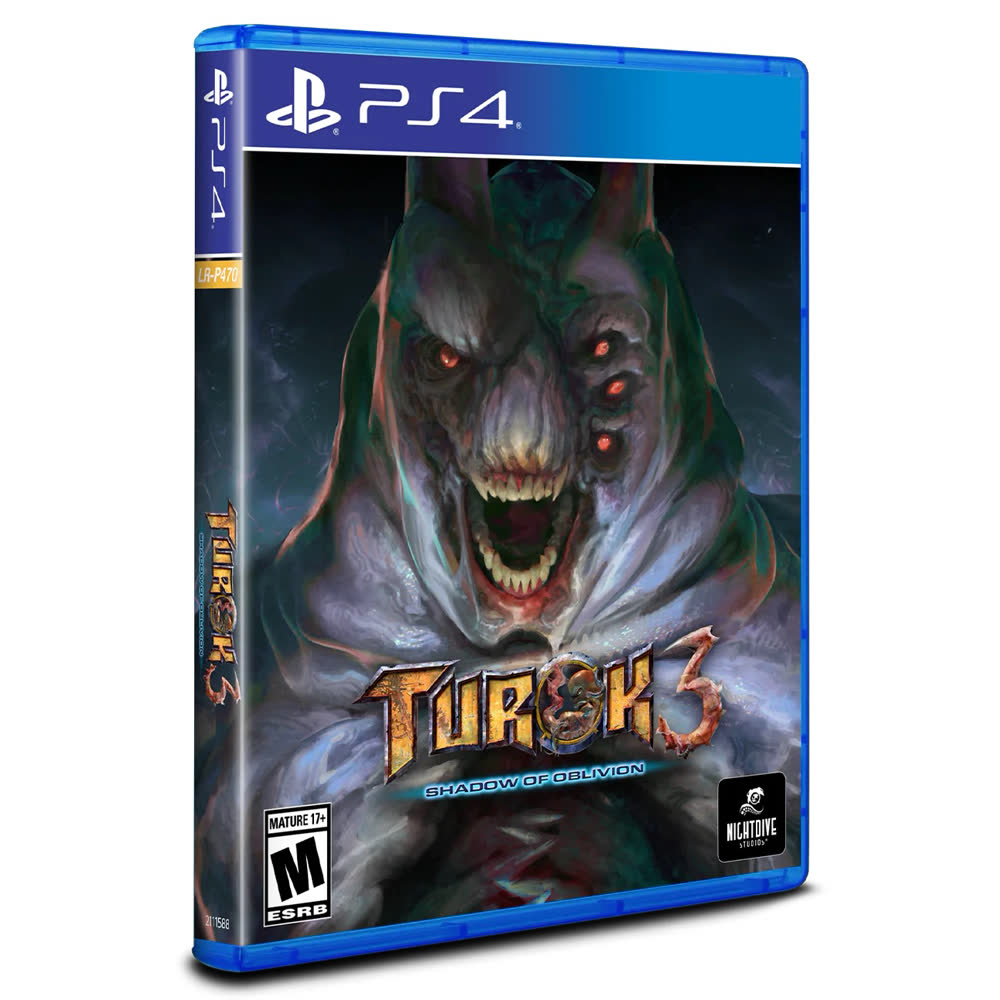 Turok 3: Shadow of Oblivion (Limited Run) [PS4, английская версия]