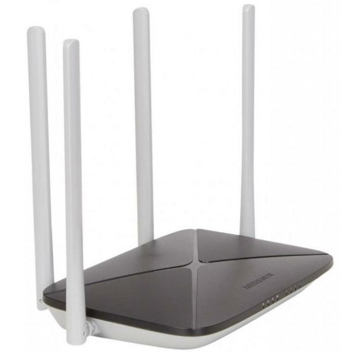 Роутер MERCUSYS AC1200/AC12, 4 порта, 300Мбит/с, 4 внешние антенны. Wi-Fi адаптер (1/10)