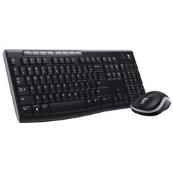 Комплект беспроводной Клавиатура + Мышь LOGITECH MK270 USB, Multimedia, черная (1/6) (920-004518)