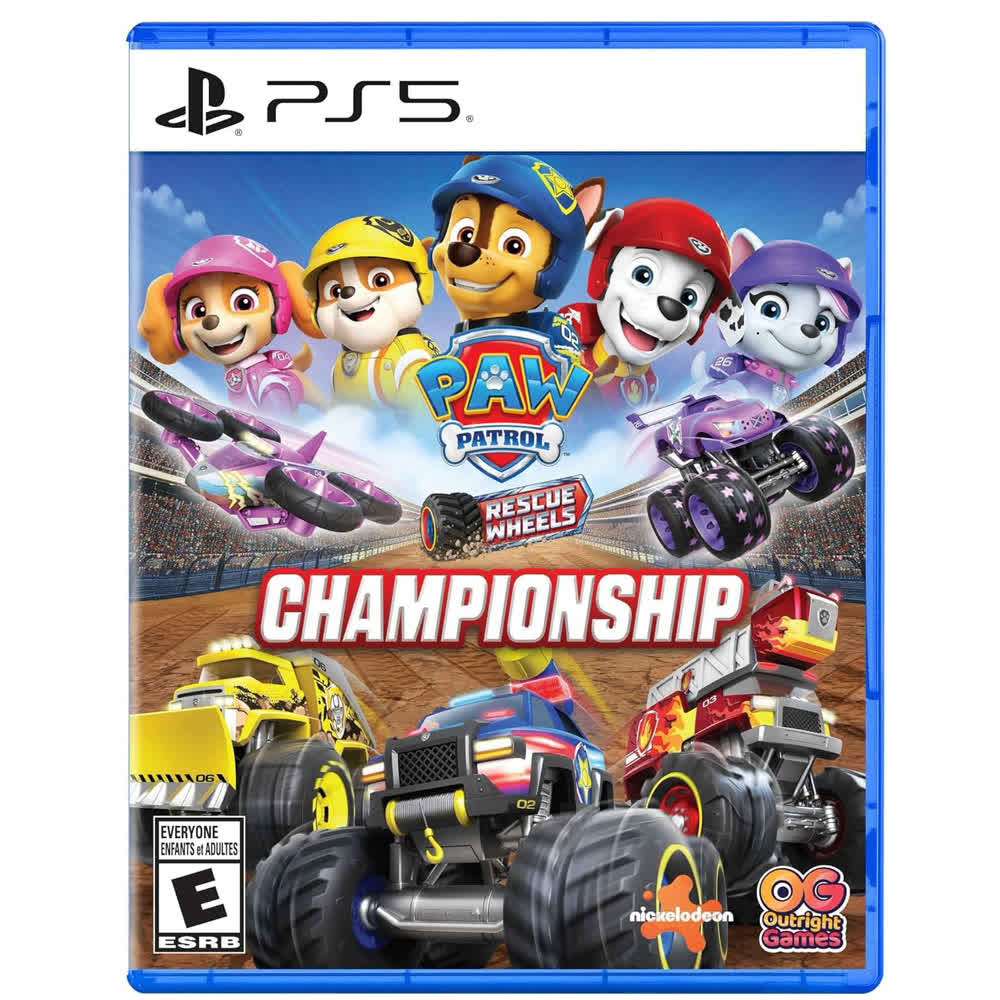 PAW Patrol Rescue Wheels: Championship [PS5, английская версия]