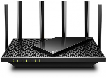 Роутер TP-LINK Archer AX73 AX5400 10/100/1000BASE-TX черный (1/8)