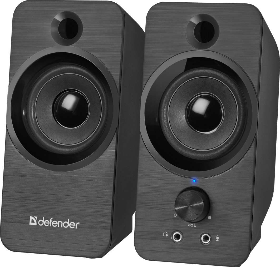 Акустическая 2.0 система DEFENDER SPK-190 черный, 8 Вт, питание от USB (1/24)