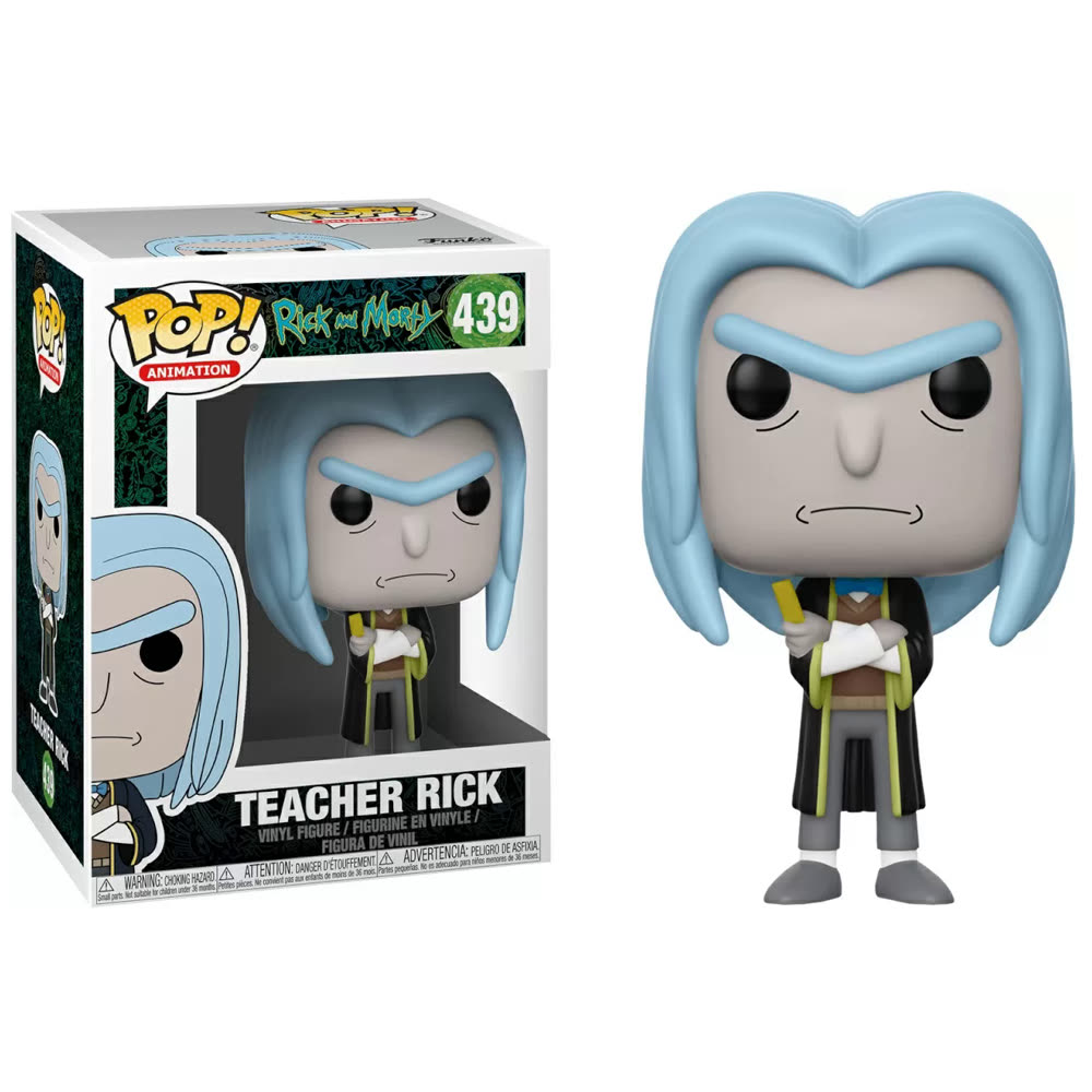 Фигурка Funko POP! Animation: Rick and Morty - Teacher Rick Vinyl Figure (439)