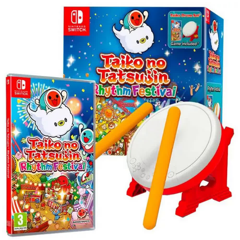 Taiko no Tatsujin: Rhythm Festival - Collector's Edition [Nintendo Switch, английская версия]