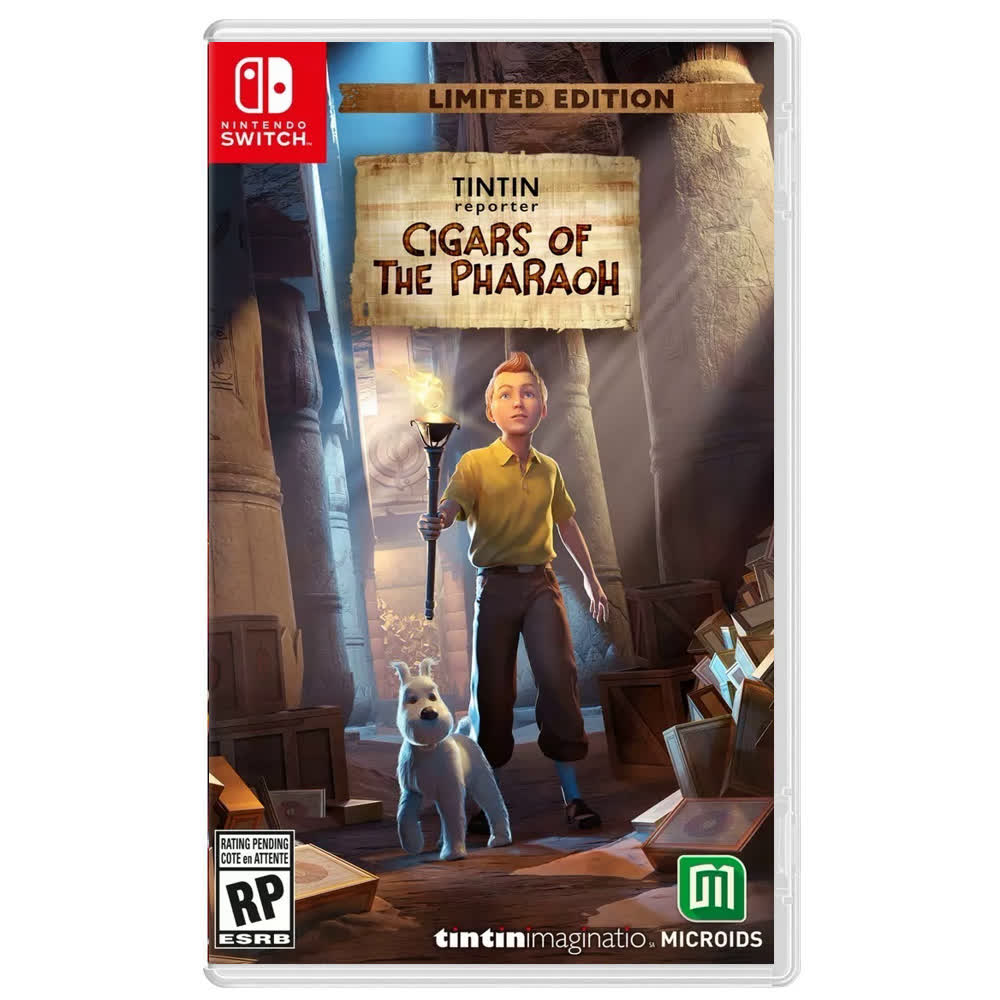 Tintin Reporter - Cigars of the Pharaoh - Limited Edition [Nintendo Switch, русские субтитры]