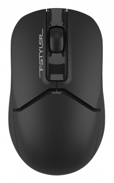 Беспроводная мышь A4TECH Fstyler FG12S (1200dpi) silent USB (3but), черный (1/60)