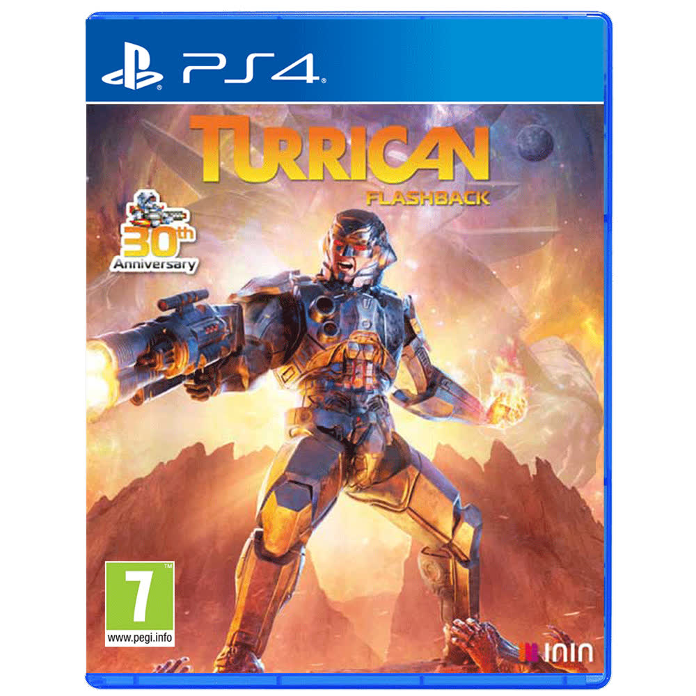 Turrican Flashback [PS4, английская версия]