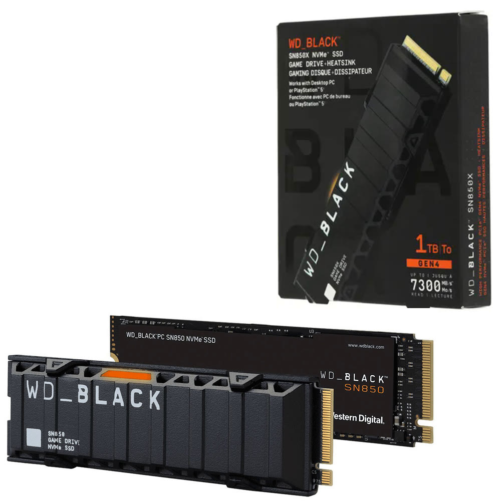 Внутренний SSD накопитель WD BLACK 1 ТБ (SN850X)
