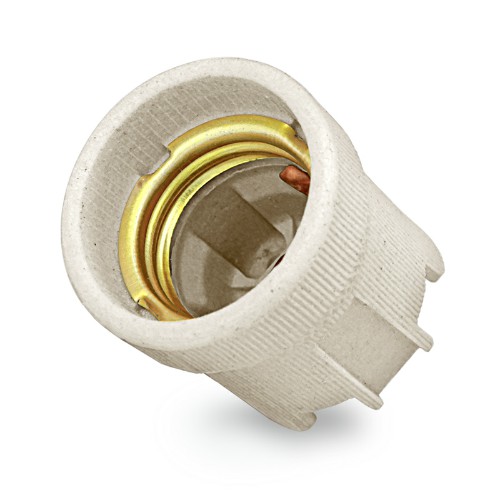 Патрон UNIVERSAL керамический Е27 подвесной 4А 250В (1/40/400)