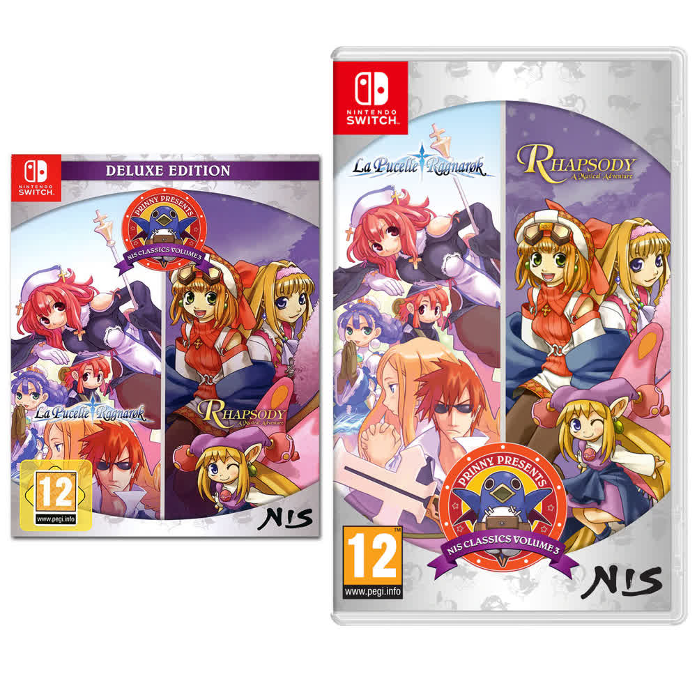 Prinny Presents NIS Classics Volume 3 - Deluxe Edition [Nintendo Switch, английская версия]