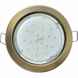 Светильник ECOLA GX53 H4 встраиваемый без рефл. Черненая бронза 38x106 (к+)(1/10/50)