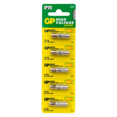 Элемент питания GP  27A  BL5   (5/100/1000)