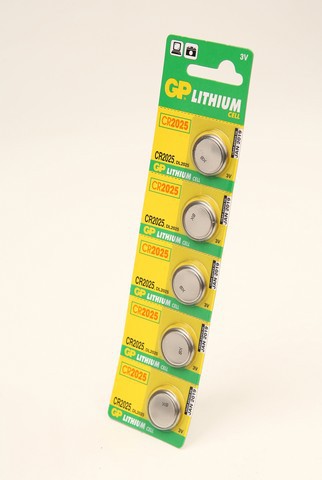Элемент питания GP  CR 2025  BL5   (5/100/2000)