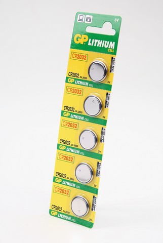 Элемент питания GP  CR 2032  BL5   (5/100/2000)