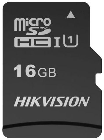 MicroSD  16GB  Hikvision (Hiksemi) Class 10 UHS-I U1  (92/10 Mb/s)  без адаптера