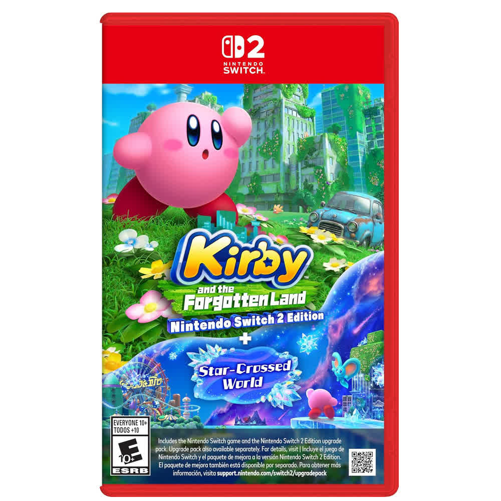 Kirby and the Forgotten Land - NS 2 Edition + Star-Crossed World [Switch 2, английская версия]