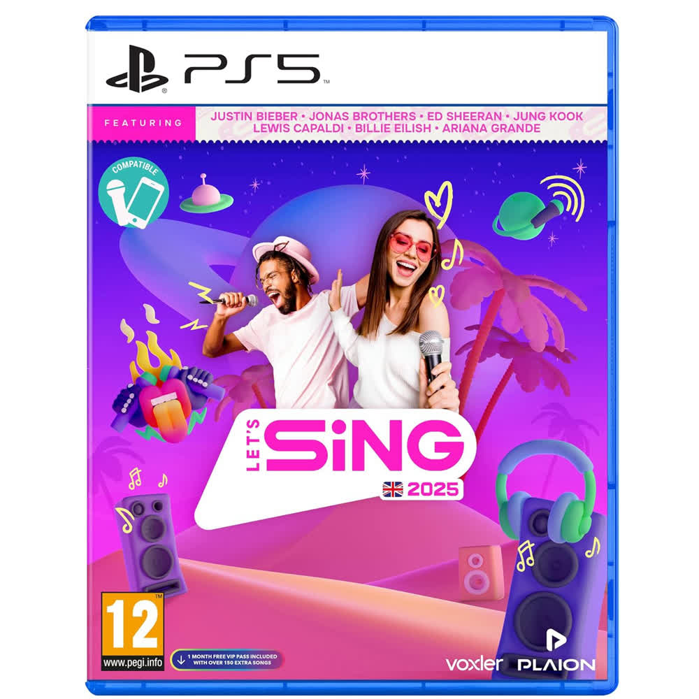 Let's Sing 2025 [PS5, английская версия]